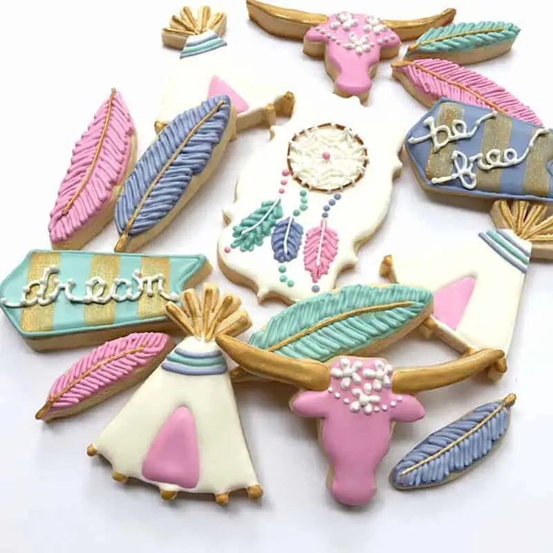 GÖR DESSA SÖTA BOHO-COOKIES!