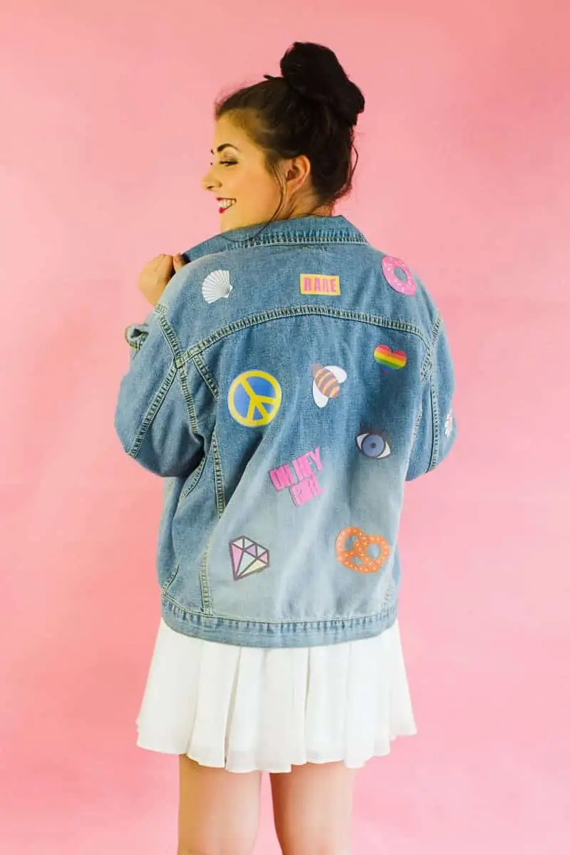 GWNEWCH Y SIACED PATCH DENIM DIY HWN