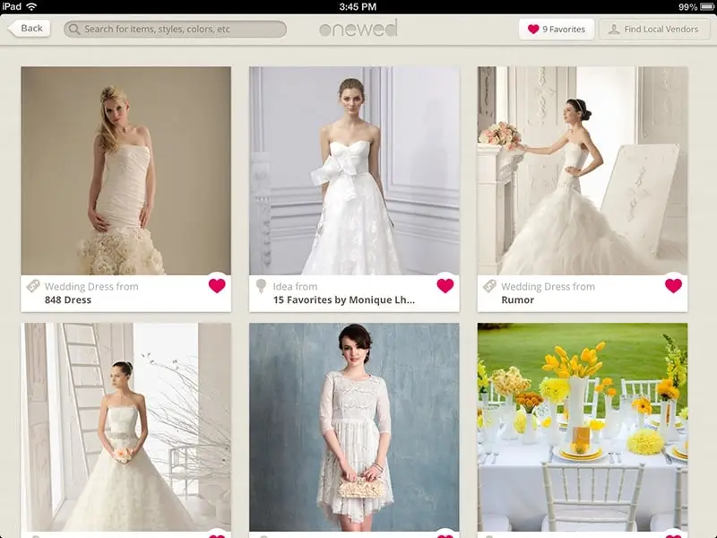 OneWed se nuwe trou-inspirasie-app ...