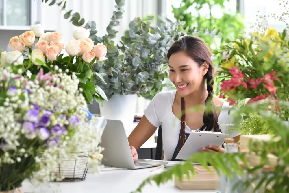 Planlæg blomsterudsalg og kampagner